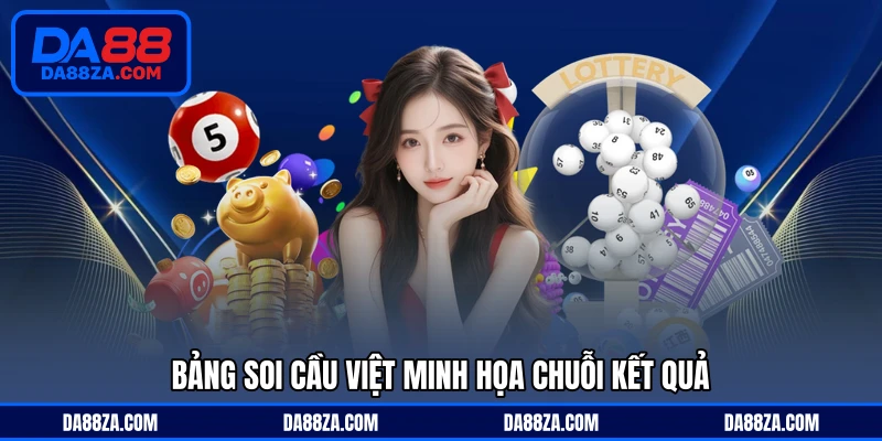 Bảng soi cầu việt minh họa chuỗi kết quả