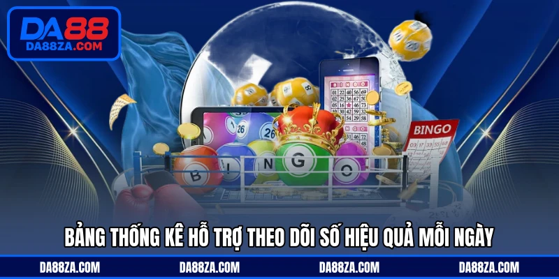 Bảng thống kê hỗ trợ theo dõi số hiệu quả mỗi ngày