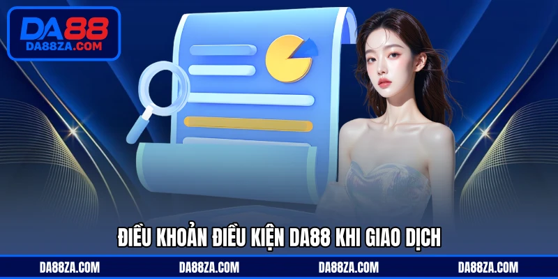 Điều khoản điều kiện DA88 khi giao dịch